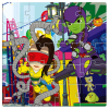 Puzzle magn. 60szt Spidey000508593
