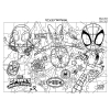 Puzzle 60elem w kuli  Spidey 000508688
