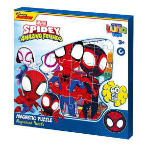 Puzzle magn. 60szt Spidey000508593