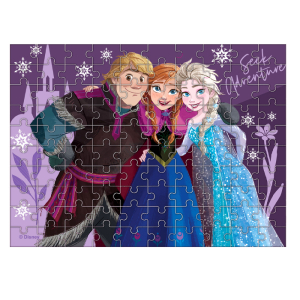 Puzzle świec.100elem Frozen 000565648