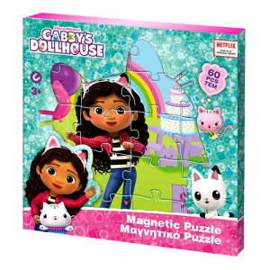 Puzzle magn. 60szt Koci Domek Gabi  000574114
