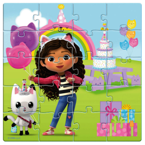 Puzzle magn. 60szt Koci Domek Gabi  000574114