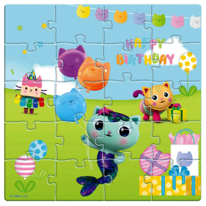 Puzzle magn. 60szt Koci Domek Gabi  000574114