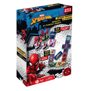 Gra 2w1 Memory Domino Spiderman 000508891