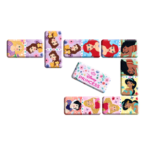 Gra 2w1 Memory Domino Princess 000566271