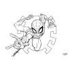 Zestaw Kreatywny Spiderman 000508768