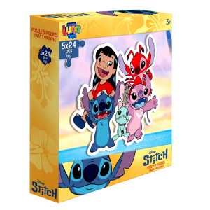 Puzzle 5 figurek  Stitch  000565610