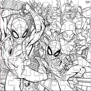 Puzzle 42elem Spiderman 000508709