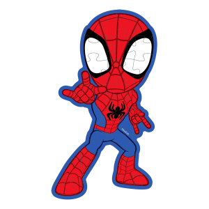 Puzzle 4w1 kolorowanka Spidey 000508890