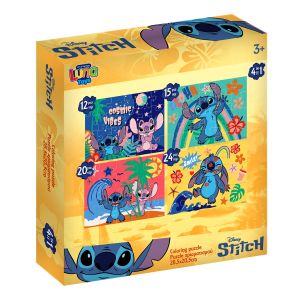 Puzzle 4 w 1 Stitch 000565649