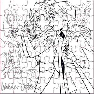 Puzzle 42elem Frozen 000565652