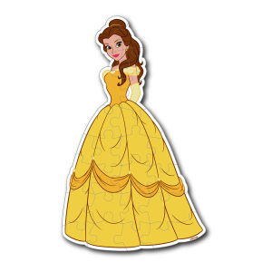 Puzzle 4w1 kolorowanka Princess000566268