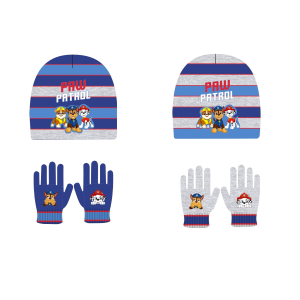 Czapka+ Rękawiczki PAW PATROL PAW23-3001