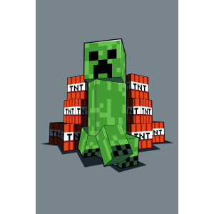 Koc   Minecraft 2039 100x150cm