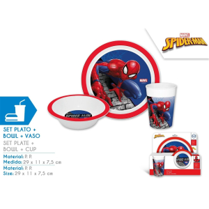 Zestaw naczyń Spiderman 840456