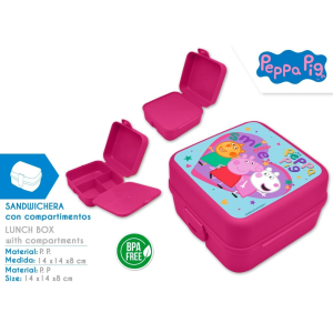 Pudełko kan Peppa Pig PP09062