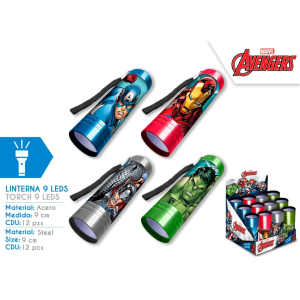 Latarka mini Avengers MV15797