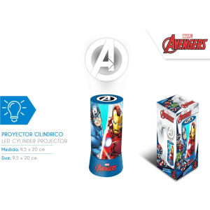 Lampka + Projektor Avengers  MV15804