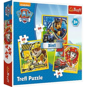 Puzzle 3 w1 Paw Patrol  34839