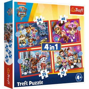 Puzzle 4 w1 Paw Patrol  34374