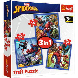 Puzzle 3 w1 Spiderman 34841