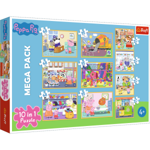 Puzzle 10 w1 Peppa Pig  90358