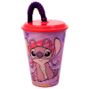Kubek+słomka  430ml Angel 75140